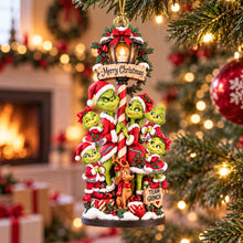 Load image into Gallery viewer, “Celebrate the Season with Family Joy” - Personalized Family Christmas Lantern Ornament - Unique Gift for Family Gatherings and Holiday Celebrations
