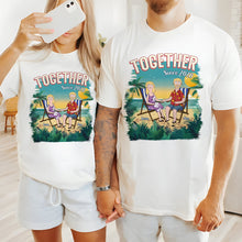 Load image into Gallery viewer, Together Forever - Personalized Couple Shirt Shirts PopCulturePrints