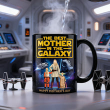 Load image into Gallery viewer, The Best Mother in the Galaxy Mug - Personalized Gift for Moms & Grandmas Coffee Mug PopCulturePrints