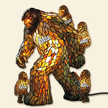 Load image into Gallery viewer, “A Gift as Unique as Dad” - Papa Bigfoot Acrylic Light Box - Personalized Gifts for Dad