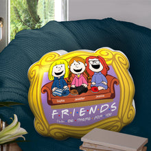 Load image into Gallery viewer, Personalized Friends Pillow - Custom Gift for Besties Pillow PopCulturePrints