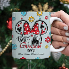 Load image into Gallery viewer, Best Grandma Ever Personalized Coffee Mug - Custom Gift for Grandma or Mom Coffee Mug PopCulturePrints