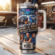 Load image into Gallery viewer, Celebrate 25 Years Of Legacy - Personalized 40oz Tumbler With Handle