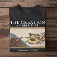 Load image into Gallery viewer, The Creation of Best Bubs T-Shirt - Deadpool & Wolverine Shirts PopCulturePrints
