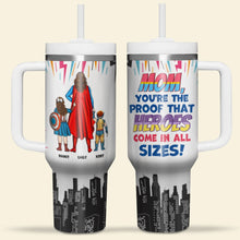 Load image into Gallery viewer, Personalized Superhero Pencil Case for Kids Tumbler Cup PopCulturePrints