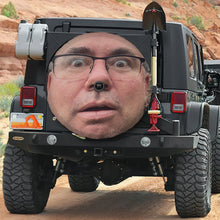 Load image into Gallery viewer, Custom Photo Tire Cover for Off-Road Enthusiasts Tire Covers PopCulturePrints