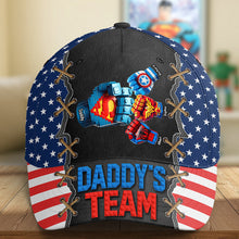 Load image into Gallery viewer, Super Dad: Celebrating the Heroes - Classic Cap for Dads & Grandpas | Personalized Gift Caps PopCulturePrints