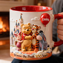 Load image into Gallery viewer, “Friends are the family we choose” - Best Friends Accent Mug, Personalized Gift for Friends Coffee Mug PopCulturePrints