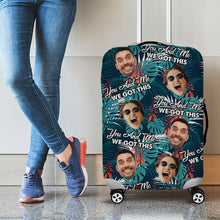 Load image into Gallery viewer, Frenemies Forever Anime Fusion Tee Luggage Covers PopCulturePrints