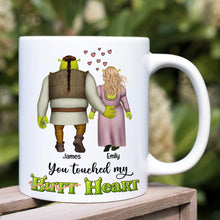 Load image into Gallery viewer, Personalized Shrek-Inspired Couple Mug | Unique Couple Gift | Valentine's Day Gifts Coffee Mug PopCulturePrints