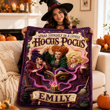 Load image into Gallery viewer, Witch Lover Blanket - Personalized Gifts For Halloween Blanket 02HADT140826 Blanket PopCulturePrints