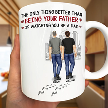 Load image into Gallery viewer, The Only Thing Better Than Being Your Father - Personalized Mug Mug PopCulturePrints