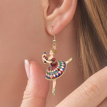 Load image into Gallery viewer, Dance in Elegance: Personalized Ballet Earrings - Custom Gifts for Ballet Lovers Earrings PopCulturePrints