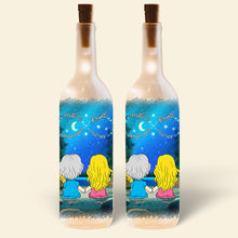 Load image into Gallery viewer, “Forever Linked Together” - Personalized Bottle Lamp for Mom, Gifts for Mothers and Grandmothers Bottle Lamp PopCulturePrints