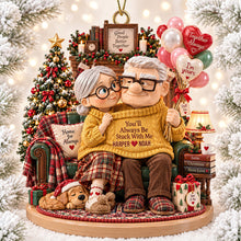 Load image into Gallery viewer, You’ll Always Be Stuck With Me - Forever Bond Couple Ornament | Personalized Gifts for Couples Ornament PopCulturePrints