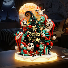 Load image into Gallery viewer, “And to all a Good Fright!” - Good Fright Christmas Night Light Box - Personalized Gift for Family and Friends Light Box PopCulturePrints