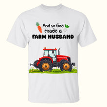 Load image into Gallery viewer, Unique Personalized Valentine's Day Gifts for Farmer Couples | Custom Tractor Shirts Shirts PopCulturePrints