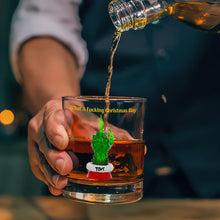 Load image into Gallery viewer, What A Fucking Day - Funny Round Glass - Personalized Christmas Gift for Him/Her Glass PopCulturePrints