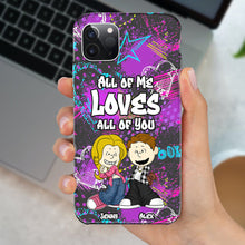 Load image into Gallery viewer, Unique Y2K Phone Case for Couples | Personalized Valentine's Day Gifts Phone Case PopCulturePrints