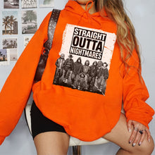 Load image into Gallery viewer, Horror Film Villains 'Straight Outta Nightmares' Boyband T-Shirt Shirts PopCulturePrints