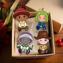 Load image into Gallery viewer, Personalized Kids Christmas Ornaments - Fun Character Themes Ornament PopCulturePrints