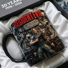 Load image into Gallery viewer, “Celebrate 30 Years of Survival Horror!” - Demonic Anniversary Coffee Mug - Personalized Gifts for Fans Coffee Mug PopCulturePrints