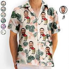 Load image into Gallery viewer, Custom Photo Golf Lovers Funny Art - Personalized Hawaiian Shirt Hawaiian Shirt PopCulturePrints