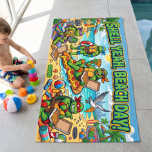 Load image into Gallery viewer, Shell Yeah, Beach Day Beach Towel - Personalized Gifts 04tyqn160726 Beach Towel PopCulturePrints