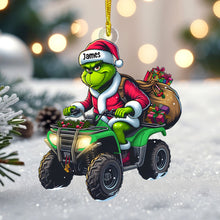 Load image into Gallery viewer, Personalized ATV Rider Christmas Ornament Ornament PopCulturePrints