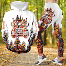 Load image into Gallery viewer, Customizable Trucker's Wife Hoodie & Leggings Set AOP Products PopCulturePrints