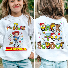 Load image into Gallery viewer, "Gear Up for Learning: Back to School Shirt - Personalized Gift for Kids" Shirts PopCulturePrints