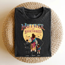 Load image into Gallery viewer, "Mother of Nightmares" - Personalized Mom Shirt - Unique Gift for Mom, Grandma, and Any Special Lady Shirts PopCulturePrints