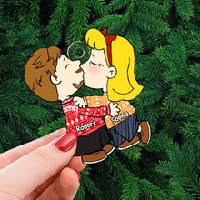 Load image into Gallery viewer, Personalized Cartoon Couple Christmas Ornament - Custom Valentine's Day Gifts Ornament PopCulturePrints