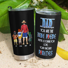Load image into Gallery viewer, Personalized One Piece Mom Tumbler - Mother's Day Gift Tumbler Cup PopCulturePrints