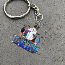 Load image into Gallery viewer, Custom Anime-Inspired Keychain for Dad - Personalized Father's Day Gift Keychains PopCulturePrints