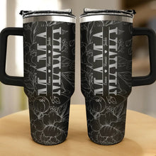 Load image into Gallery viewer, Mom We Love You - Personalized Engraved 40oz Tumbler | Unique Gift for Mom, Grandma & More Engraved 40oz Tumbler PopCulturePrints