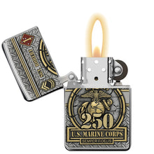 Load image into Gallery viewer, Honor the Brave: Military 250th Anniversary Flame Lighter - Personalized Gift for Veterans Lighter PopCulturePrints