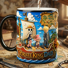 Load image into Gallery viewer, “Adventure Awaits with Every Sip!” - Personalized Daddy Adventure Crew Magic Coffee Mug - Gift for Dads, Grandpas, and More Coffee Mug PopCulturePrints