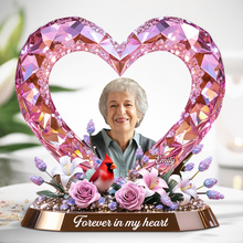 Load image into Gallery viewer, Forever in My Heart - Custom Memorial Plaque for Loved Ones Shaped Plaques PopCulturePrints