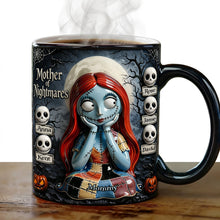 Load image into Gallery viewer, “Embrace the Spookiness!” – Personalized Spooky Mom and Kids Ceramic Coffee Mug for Mother's Day Coffee Mug PopCulturePrints