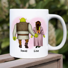 Load image into Gallery viewer, Personalized Shrek-Inspired Love Mug - Our Love is Like an Onion Coffee Mug PopCulturePrints