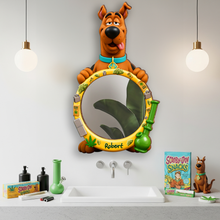 Load image into Gallery viewer, "Chill Out in Style with Your Personalized Touch" - Chill-Time Buddy Wall Hanging Mirror - Custom Gift for Stoner Fans Mirror PopCulturePrints