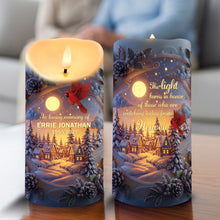 Load image into Gallery viewer, In Loving Memory Candle - Personalized LED Memorial Keepsake for Beloved Ones Led Candle PopCulturePrints