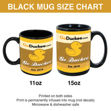 Load image into Gallery viewer, Custom Super Dad Black Mug - Perfect Gift for Father's Day Coffee Mug PopCulturePrints