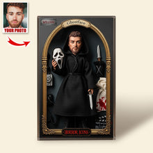 Load image into Gallery viewer, Face Your Fears with Custom Horror Character Plaque - A Unique Gift for Horror Lovers Shaped Plaques PopCulturePrints