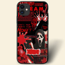 Load image into Gallery viewer, Personalized Ghost Face Phone Case - Perfect Spooky Gift for Horror Fans Phone Case PopCulturePrints
