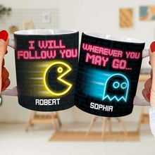 Load image into Gallery viewer, Personalized Gamer Mug for Couples - Custom Valentine's Day Gift for Her Coffee Mug PopCulturePrints