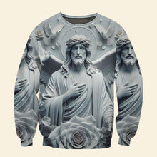 Load image into Gallery viewer, Personalized 3D Jesus Lover Hoodie - Perfect Gift for Easter & Special Occasions AOP Products PopCulturePrints