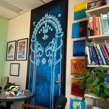 Load image into Gallery viewer, Fantasy Magic Gate Door Cover - Perfect Gift for Movie Fans and Bookworms Door Covers PopCulturePrints