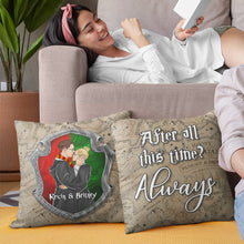 Load image into Gallery viewer, Personalized Magical Couple Pillow Gift - Unique Design for Valentine's Day Gifts Pillow PopCulturePrints